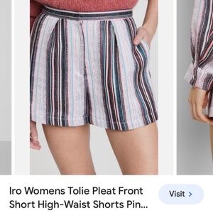 IRO Paris Women’s Striped Shorts